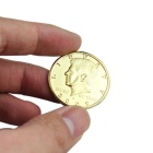 Double Side Coin Half Dollar Golden & Silver (Head)