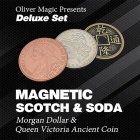 Magnetic Scotch & Soda Morgan Dollar Deluxe Set