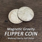 Magnetic Gravity Flipper Coin Walking Liberty Half Dollar