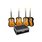 Four Appearing Guitars