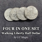 Four in One Walking Liberty Half Dollar Set