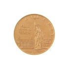 Statue of Liberty Ancient Coin Morgan Dollar Size