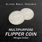 Multipurpose Flipper Coin Morgan Dollar