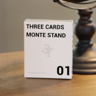 Three Cards Monte Stand by Jeki Yoo