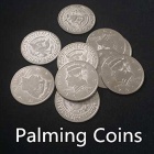Palming Coins Half Dollar Version