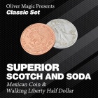 Superior Scotch and Soda Double Locking Walking Liberty Half Dollar Classic Set