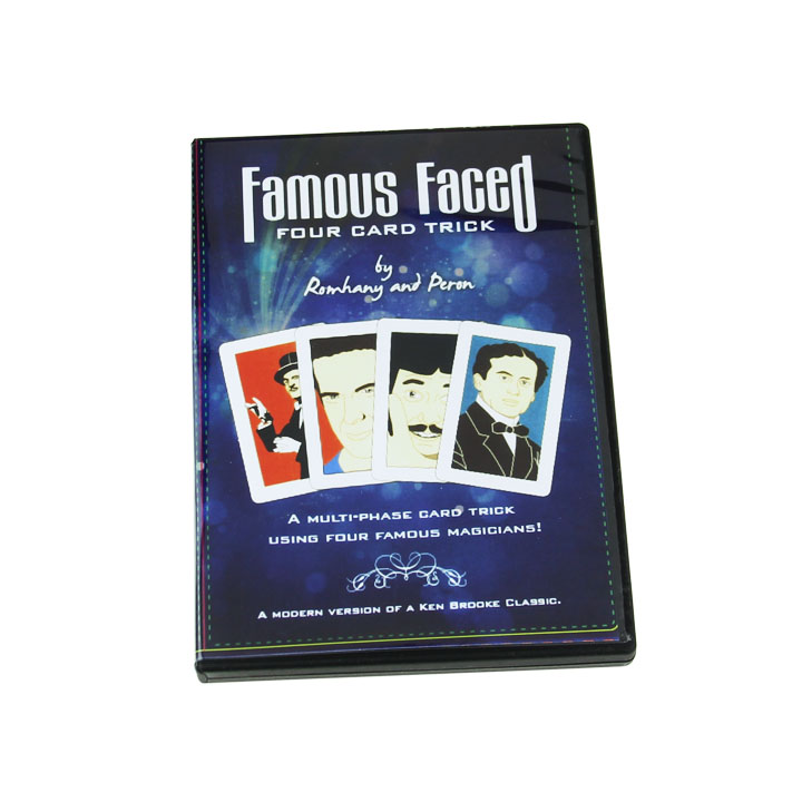 Famous Faced - Four Card Trick by Paul Romhany - Click Image to Close