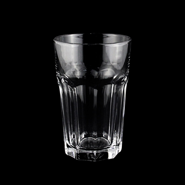Self Explosion Glass Octagonal Cup H25 - Click Image to Close