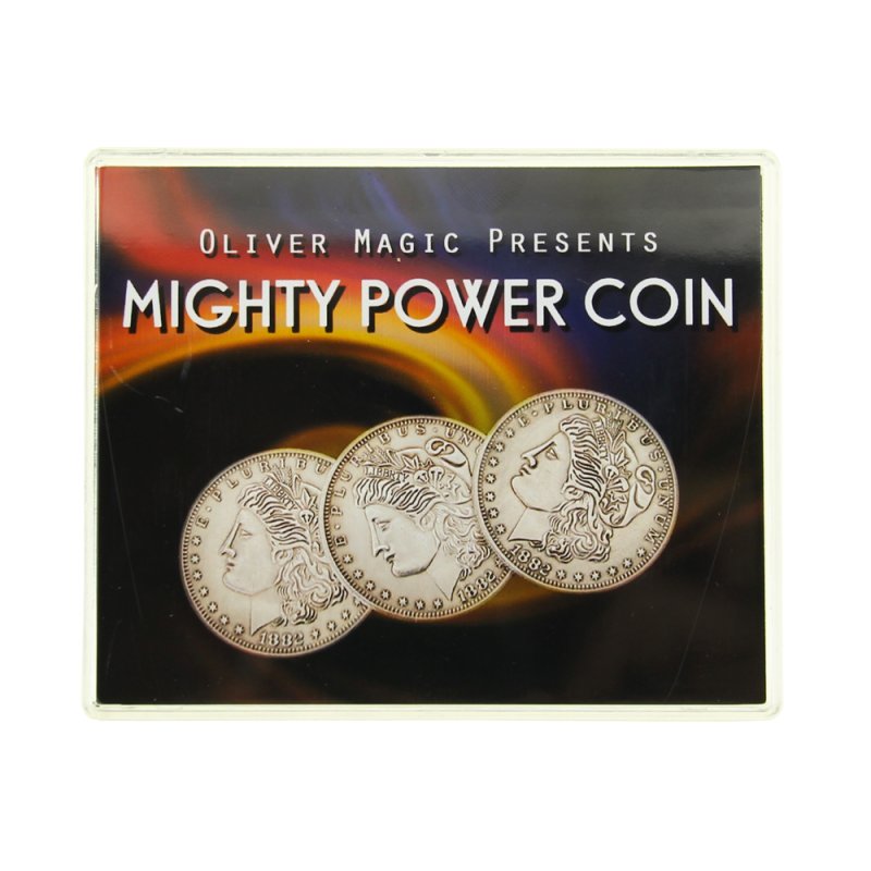 Mighty Power Coin Morgan Dollar - Click Image to Close