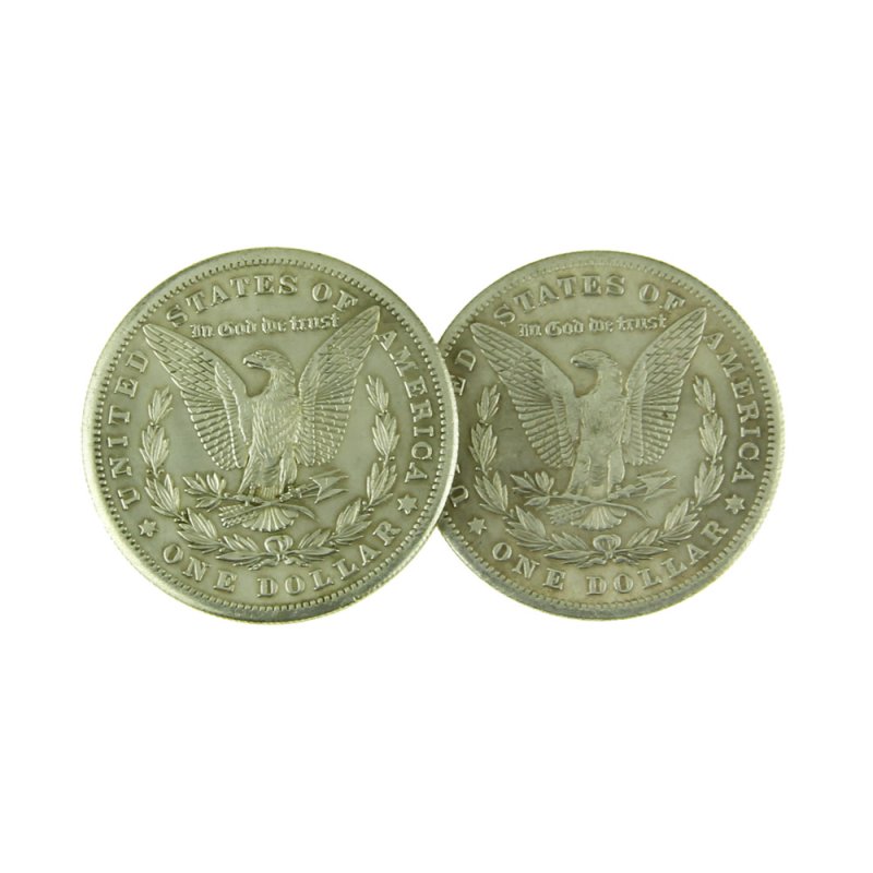 Morgan Dollar and Expanded Shell (Tail) Set - Click Image to Close