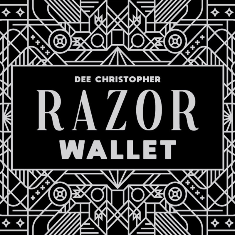 Razor Wallet Black by Dee Christopher - Click Image to Close