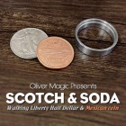 Scotch and Soda Walking Liberty Half Dollar