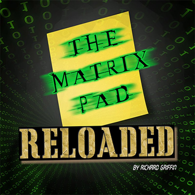 The Matrix Pad Reloaded by Richard Griffin - Click Image to Close