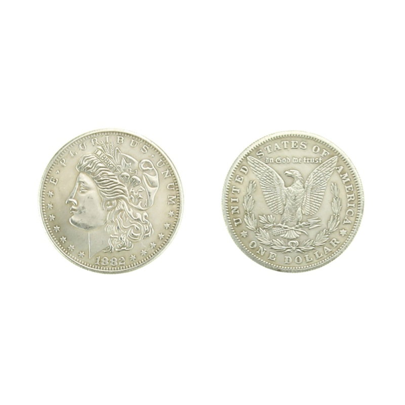 Double Side Coin Morgan Dollar - Click Image to Close