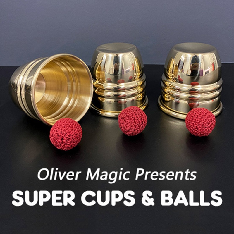 Super Cups and Balls Brass - Click Image to Close