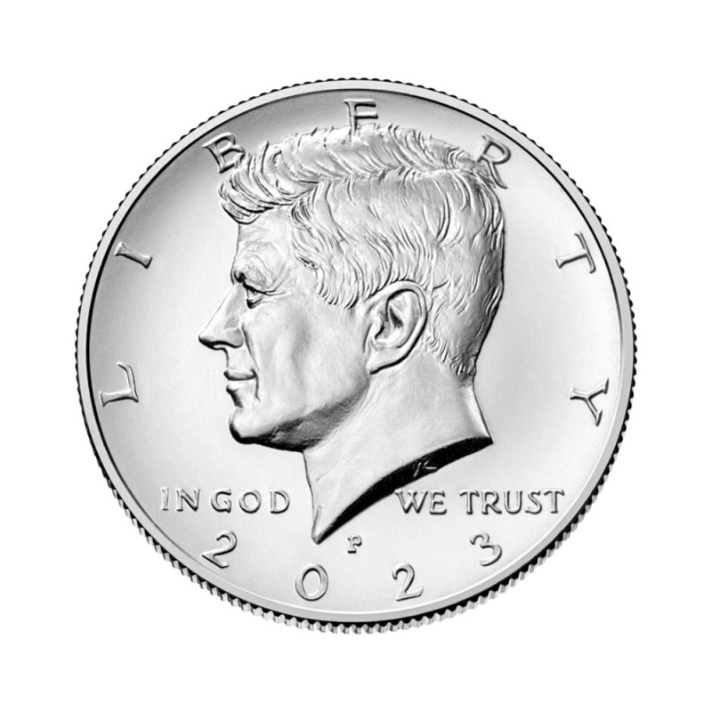 Kennedy 2023 Half Dollar - Click Image to Close