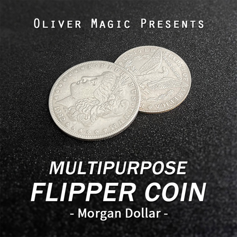 Multipurpose Flipper Coin Morgan Dollar - Click Image to Close