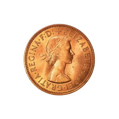 One Penny Coin 1967