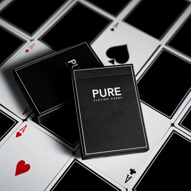TCC PRESENTS Pure Black Marked Edition Playing Cards - Click Image to Close