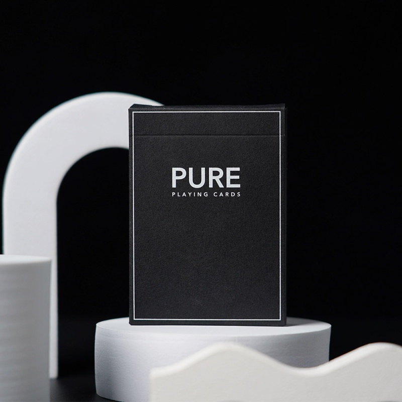 TCC PRESENTS PURE BLACK PLAYING CARDS - Click Image to Close