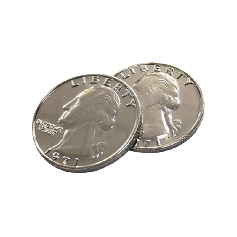 Double Sided Quarter Dollar Heads - Click Image to Close