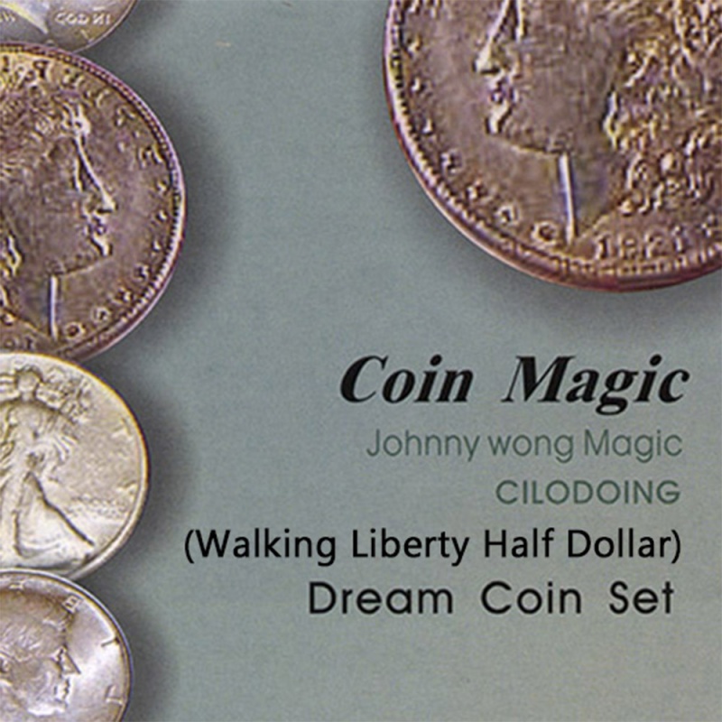 Dream Coin Set Walking Liberty Half Dollar by Johnny Wong - Click Image to Close