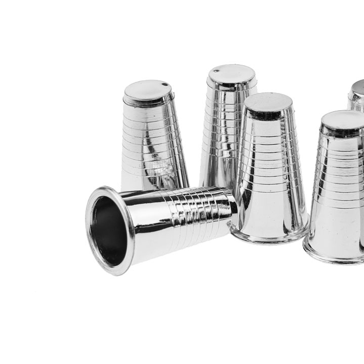 Thimbles Silver Set of 8 - Click Image to Close