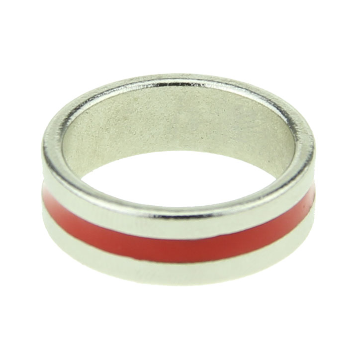Super Strong Magnetic Wizard PK Ring Fashion Red - Click Image to Close