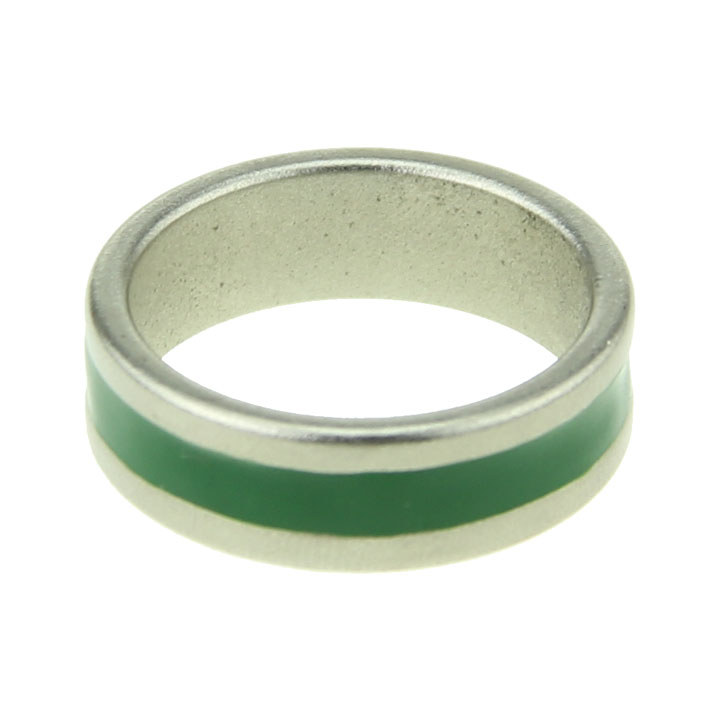Super Strong Magnetic Wizard PK Ring Fashion Green - Click Image to Close
