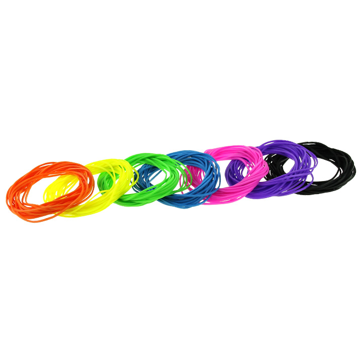 Rainbow Rubber Bands 140 PCs Set - Click Image to Close
