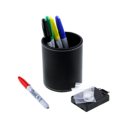 Color Pen Prediction Leather Pen Holder