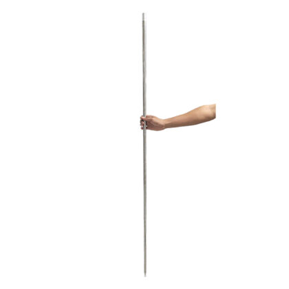 Professional Appearing Long Cane Metal Silver 1.4M