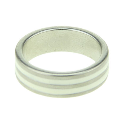 Super Strong Magnetic Wizard PK Ring Dual Line White
