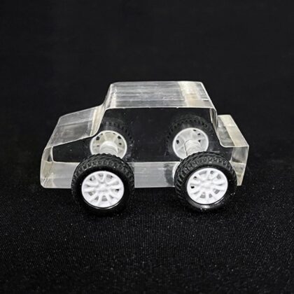 Crystal Car Buggy LuChen Card Magic Trick