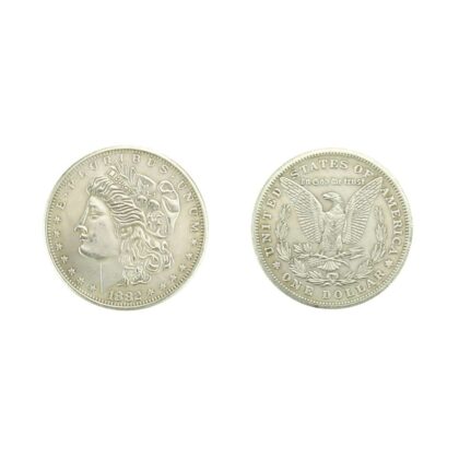 Double Sided Coin Morgan Dollar