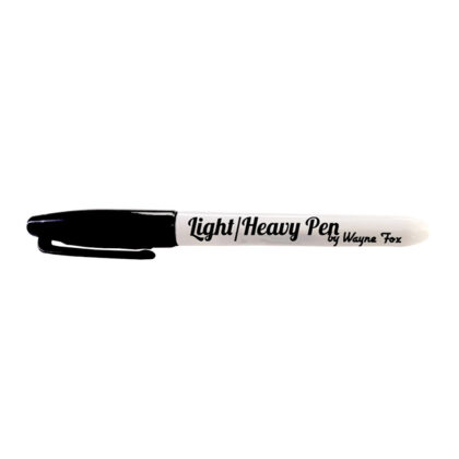 Light and Heavy Pen by Wayne Fox