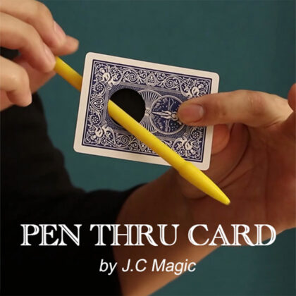 Pen Thru Card