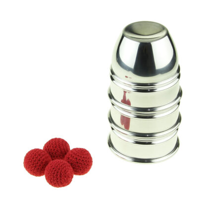 TCC PRESENTS Cups & Balls Aluminum