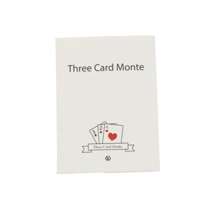 TCC PRESENTS Three Card Monte