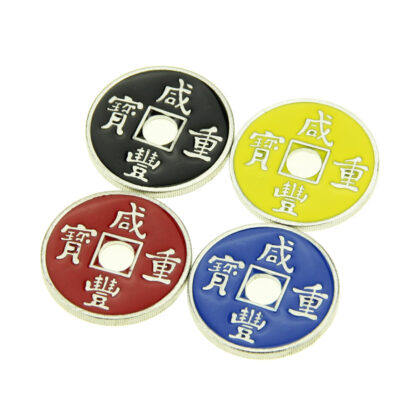 Expanded Shell Chinese Coin Xianfengzhongbao US Half Dollar Size