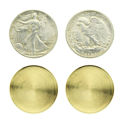 Expanded Shell Walking Liberty Half Dollar