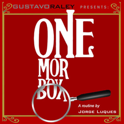 ONE MORE BOX RED by Gustavo Raley