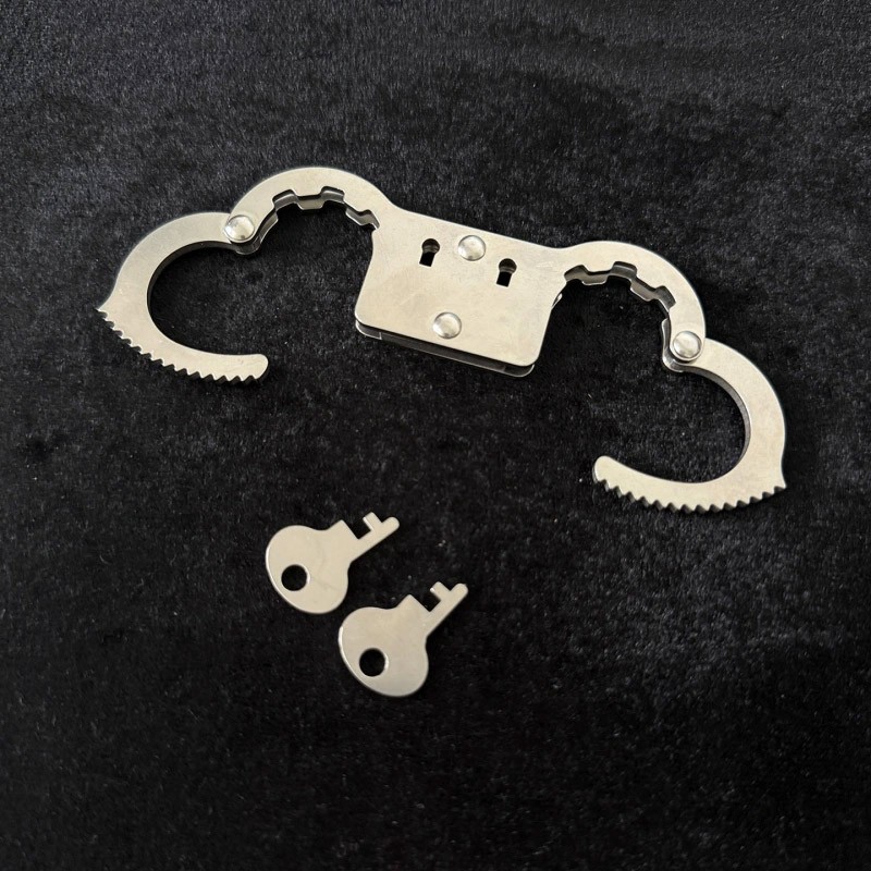 Thumb Cuffs Stainless Steel 2 Version - Image 5