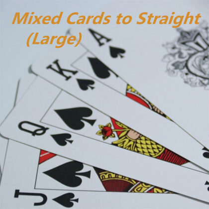 Mixed Cards to Straight Large