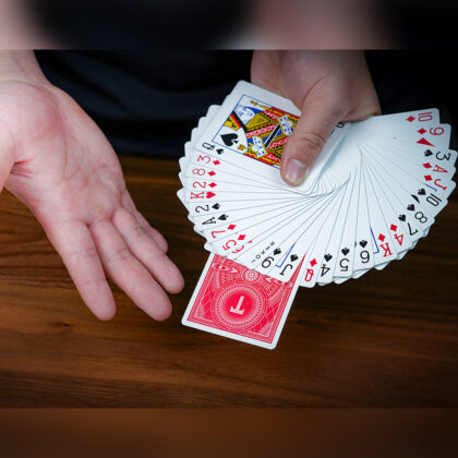 TCC PRESENTS Invisible Deck Red Triumph Design