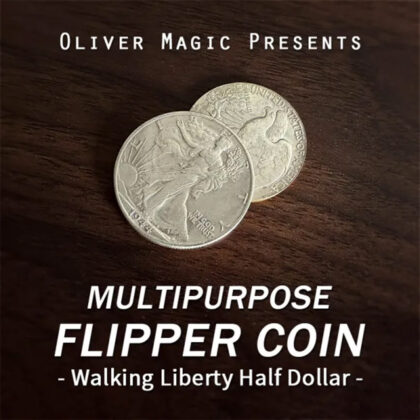 Multipurpose Flipper Coin Walking Liberty Half Dollar