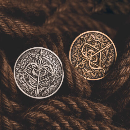 Bow and Arrow Coin by Bacon Magic