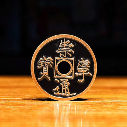 Bacon Magic Chinese Coin Chongning US Half Dollar Size 2 Color