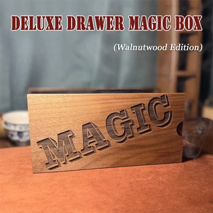 Deluxe Drawer Magic Box Walnut Edition