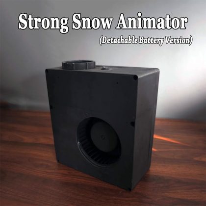 Strong Snow Animator Detachable Battery Version - Snow Fly Up To 8 Meters